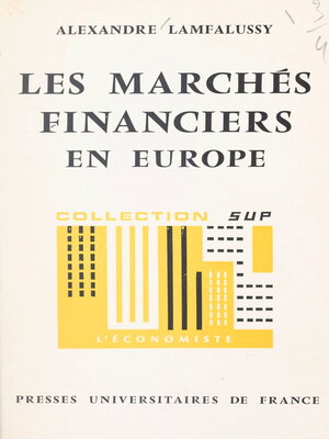 cover image of Les marchés financiers en Europe